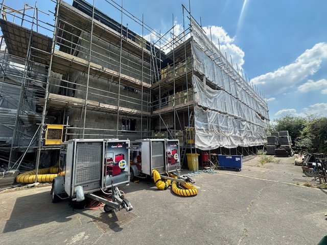 Construction Dehumidification